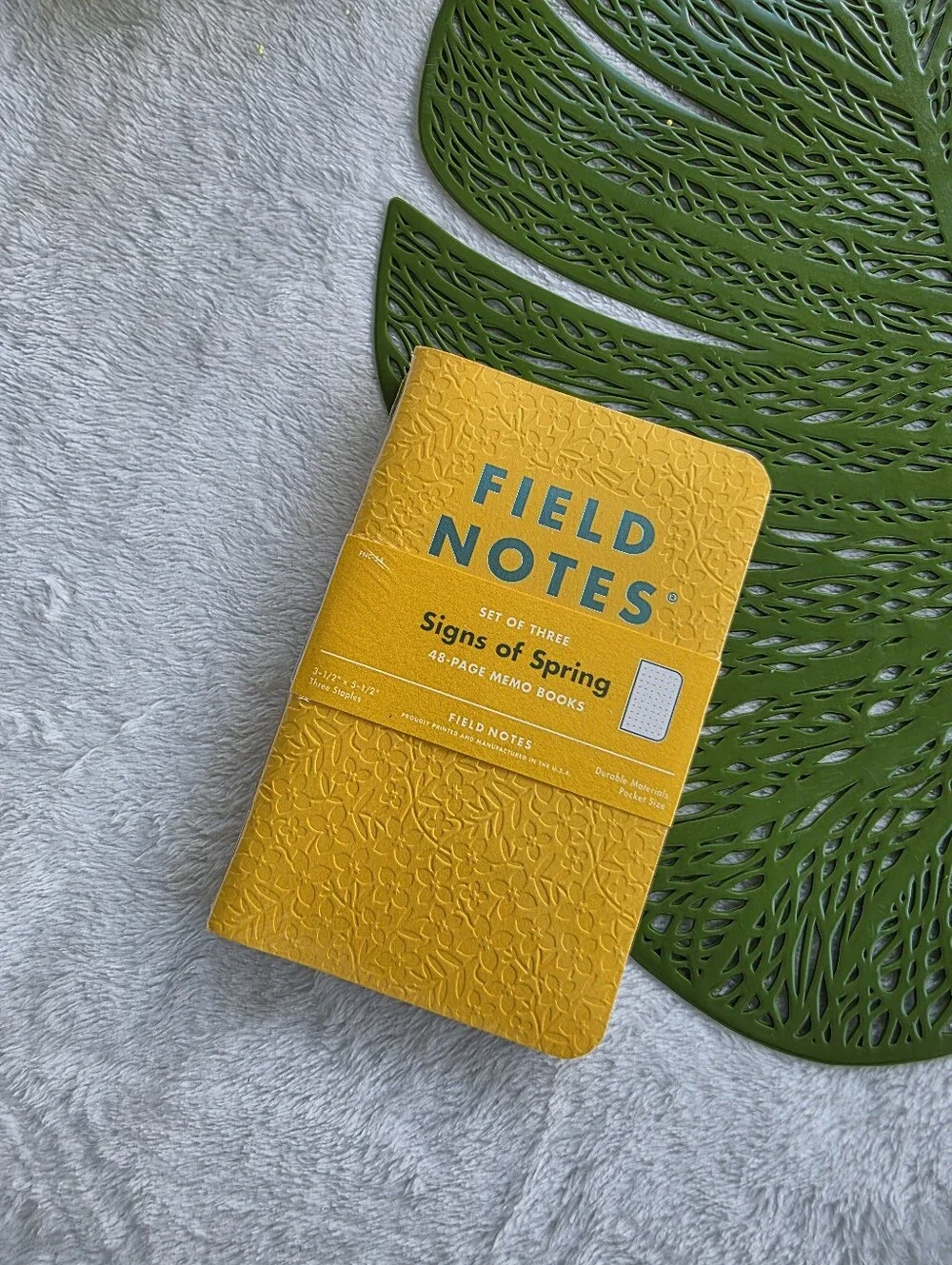 FIELD NOTES 'Signs of Spring' 3pack Memo Book - Price Per One